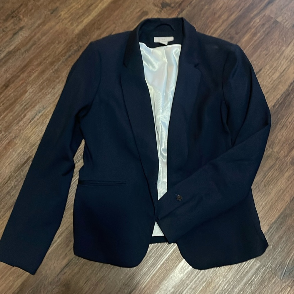 Navy blue blazer